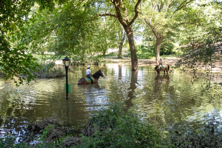 Remnants Of Hurricane Ida Move Through Northeast Causing Widespread Flooding