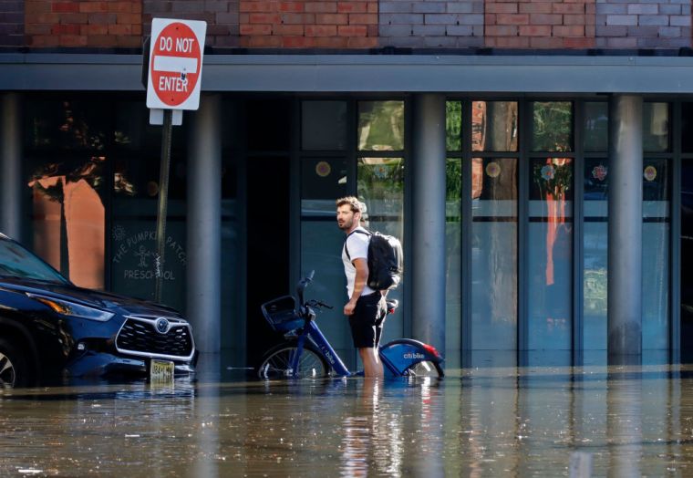Remnants Of Hurricane Ida Move Through Northeast Causing Widespread Flooding