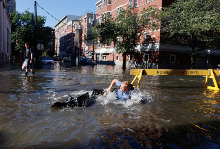 Remnants Of Hurricane Ida Move Through Northeast Causing Widespread Flooding