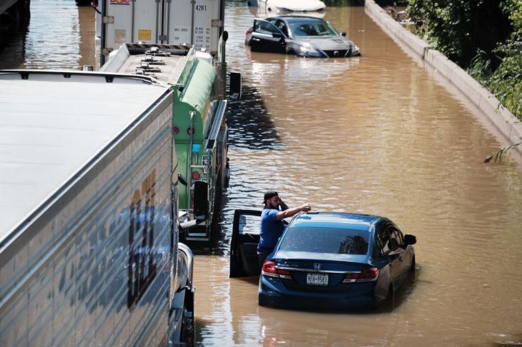 Remnants Of Hurricane Ida Move Through Northeast Causing Widespread Flooding