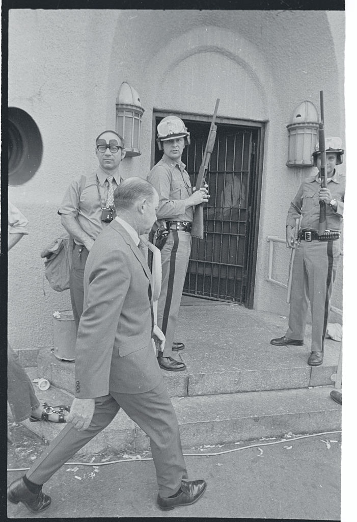 Vincent R. Mancusi at Attica Prison