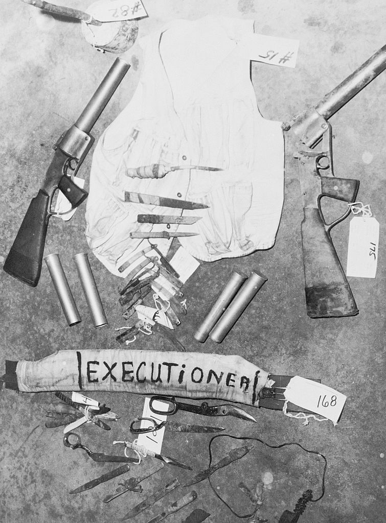 Paraphernalia of Attica Prison Rioters
