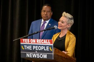 Rose McGowan, actress, multimedia artist, writer, thought leader, and sexual assault survivor, will hold a press conference tomorrow, September 12, with candidate for governor Larry Elder to discuss her allegations that Jennifer Siebel Newsom, Governor Ga