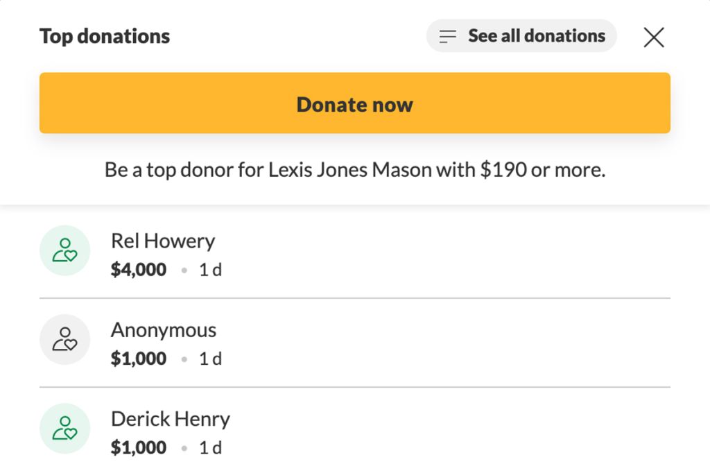 Lil Rel donates to GoFundMe started by Anthony AJ Johnson's widow Lexis Jones Mason