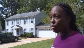 Jannique Martinez and racist neighbor who plays monkey sounds in Virginia Beach