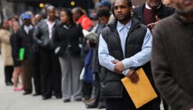 Job Seekers Attend NYC Career Fair