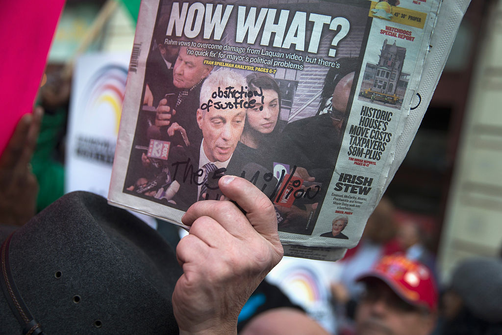 Rally Held After New Reports Released In Police Shooting Of Laquan McDonald