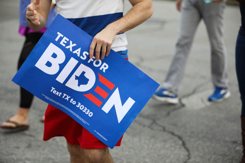 Voters Cast Ballots In The Texas Primary Election