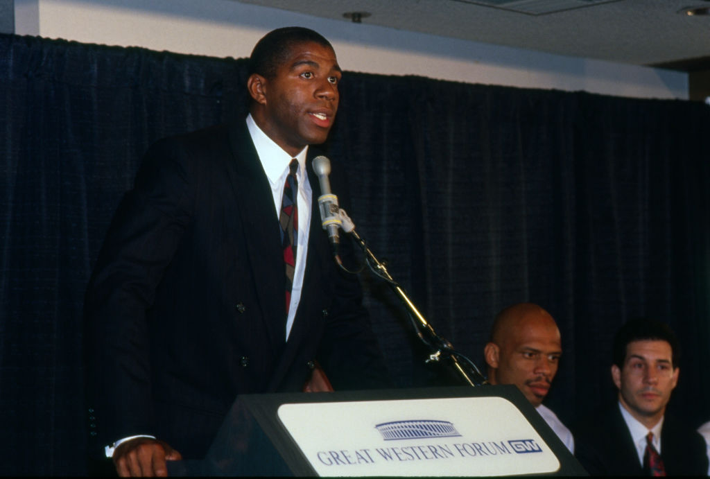 Magic Johnson Retirement Annoucement