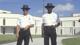 Prison guards at Dade County Men's Correctional Facility, Florida