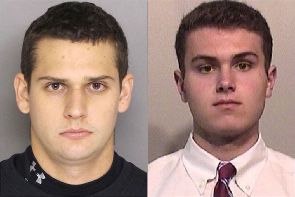 Convicted rapists Baltimore County police officer Anthony Westerman and Christopher Belter