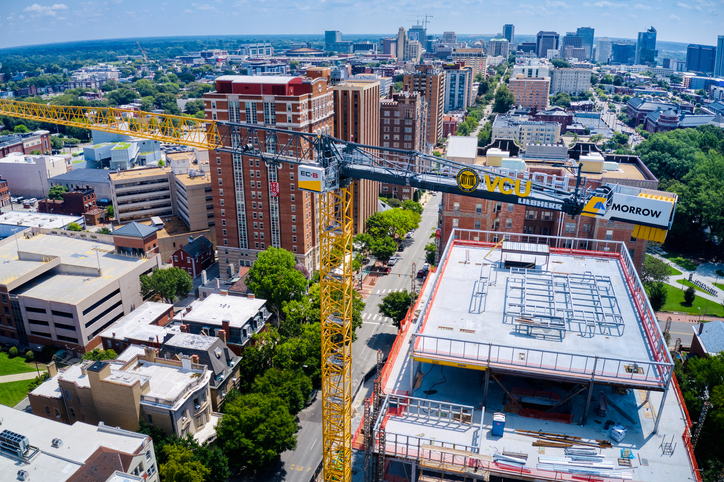 City Construction and Skyline - Richmond VA