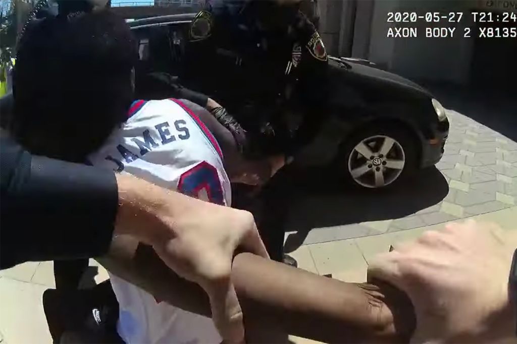 La Mesa Police brutality arrest video