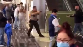 Miami airport police fight video