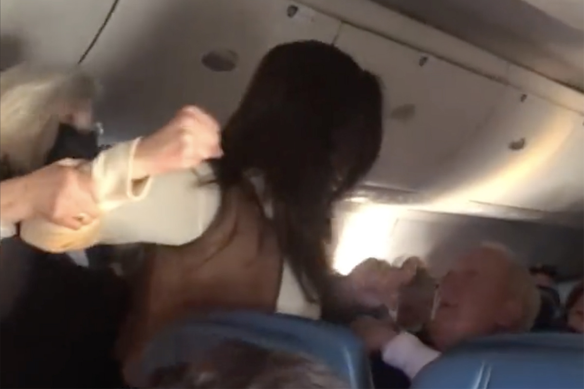 Airplane Karen arrested after video shows her attacking passenger over mask