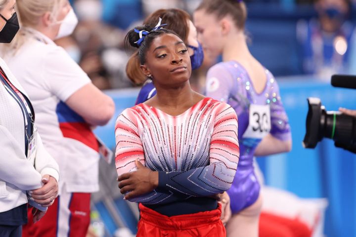 Simone Biles at Tokyo Olympics