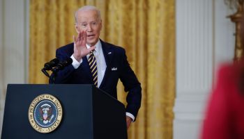 President Biden Holds A Press Conference At The White House