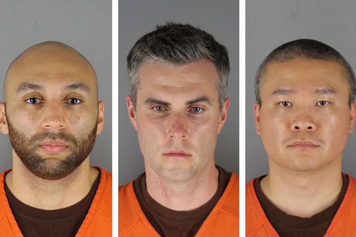 Former Minneapolis police officers Tou Thao, J. Alexander Kueng and Thomas Lane