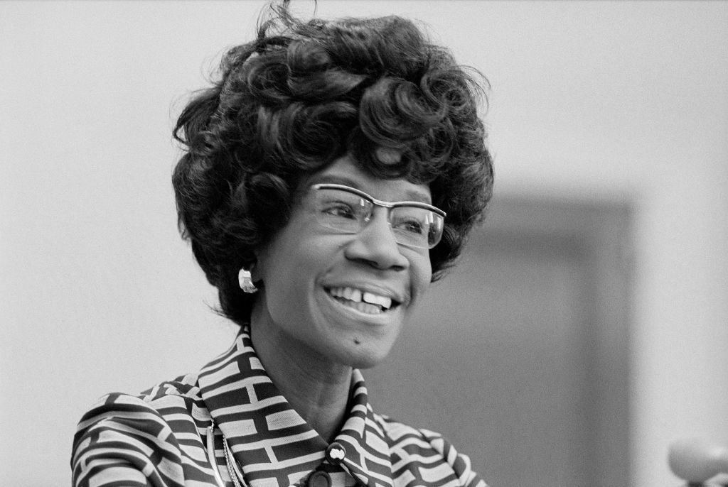 Democratic US Congresswoman Shirley Chisholm Announcing her Candidacy for US Presidential Nomination, Thomas J O'Halloran