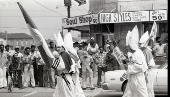 Ku Klux Klan in Downtown Selma
