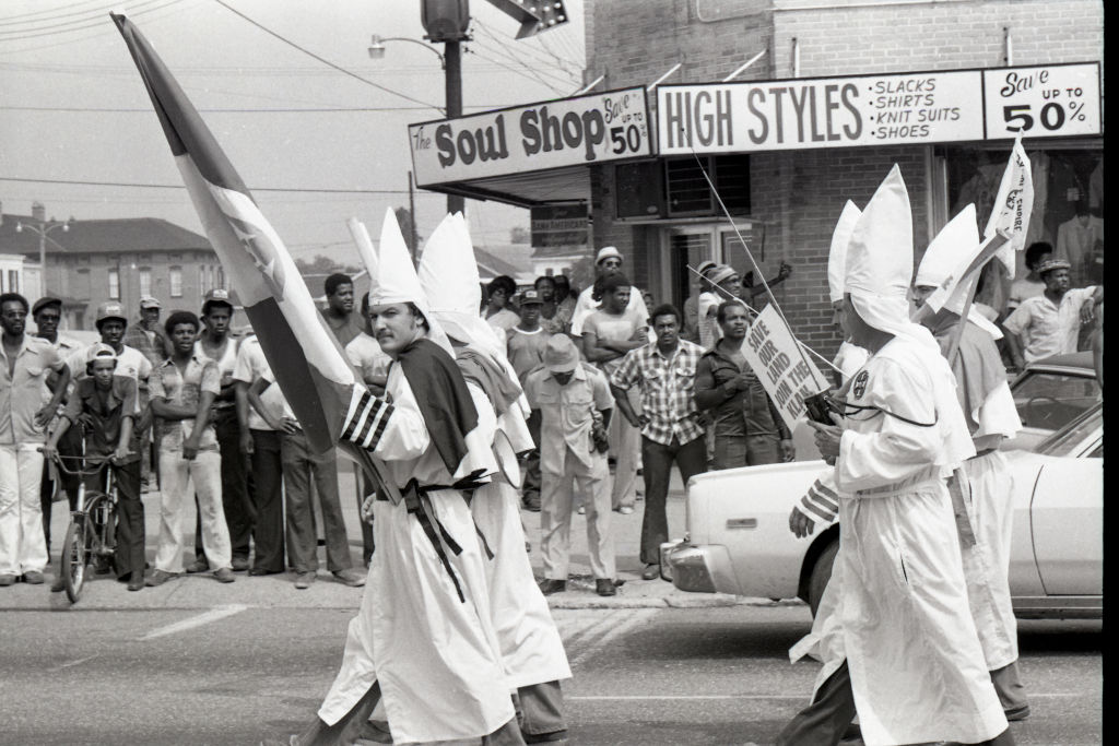Ku Klux Klan in Downtown Selma