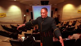 Rev. Mark Whitlock of First AME/LA fame who has started his own Church of Redeemer, reaches out to a