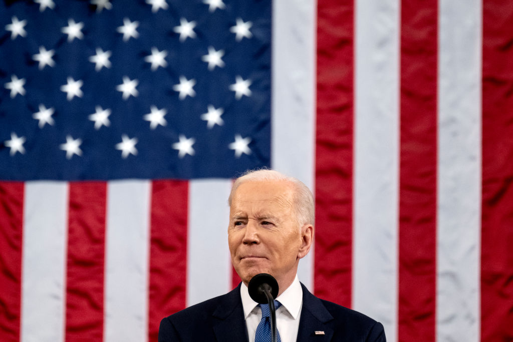 President Biden Delivers His First State Of The Union Address To Joint Session Of Congress
