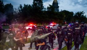 Protests Continue At Capitol In Denver In Aftermath To Death Of George Floyd