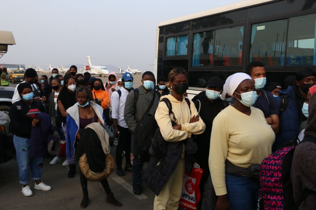 NIGERIA-ABUJA-EVACUATING FROM UKRAINE