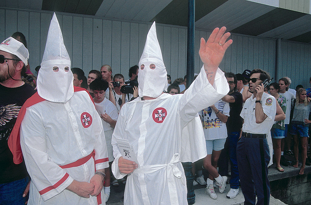 KKK Marches on the Boardwalk on Independence Day