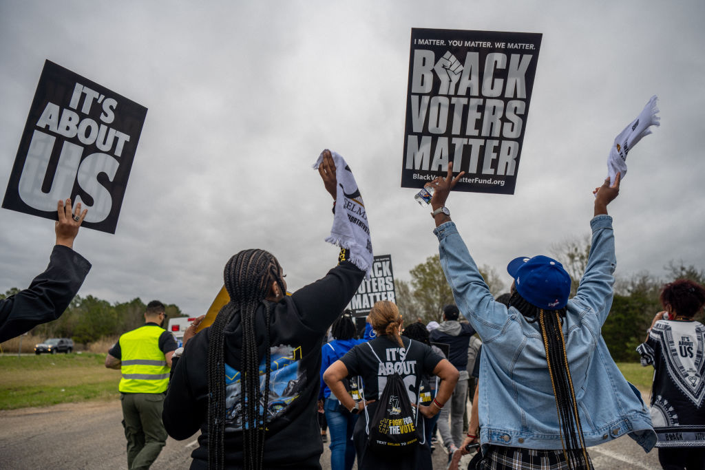 Black Voters Matter Group Gathers In Selma For March To Montgomery