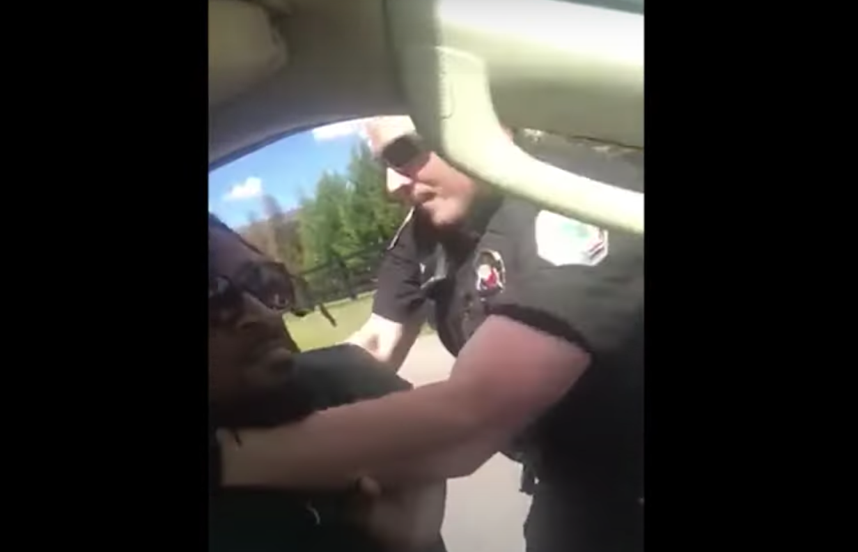 Delane Gordon tased by Tennessee police