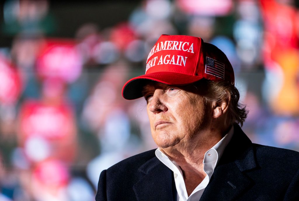 Coronavirus Pandemic 2022 - Donald Trump
