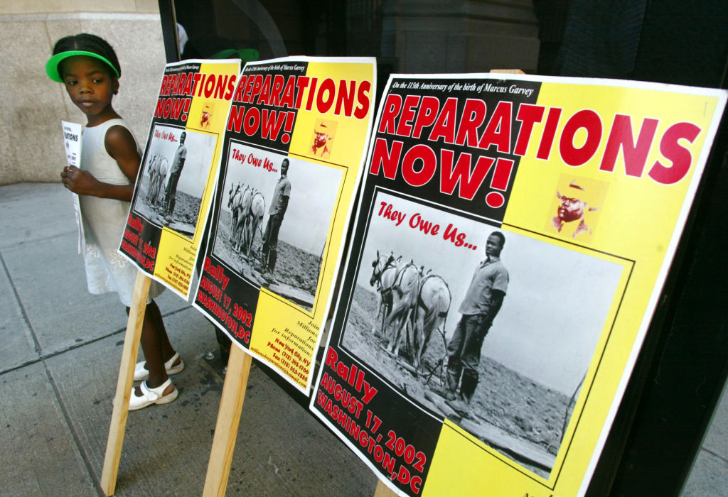 Slave Reparations Focus of NYC Protest