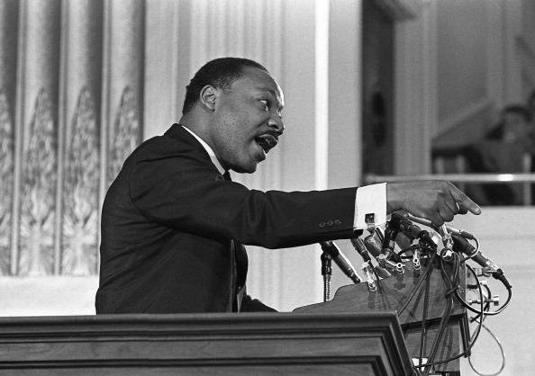 Dr. King Speaks At New York Avenue Presbyterian Church