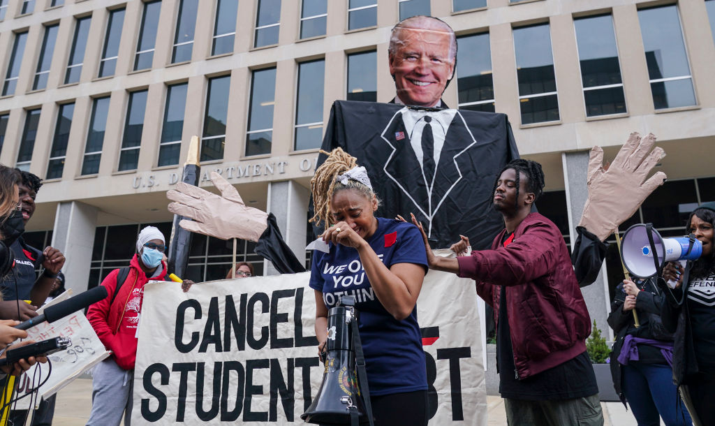 Student Debtors Demand Debt Cancellation