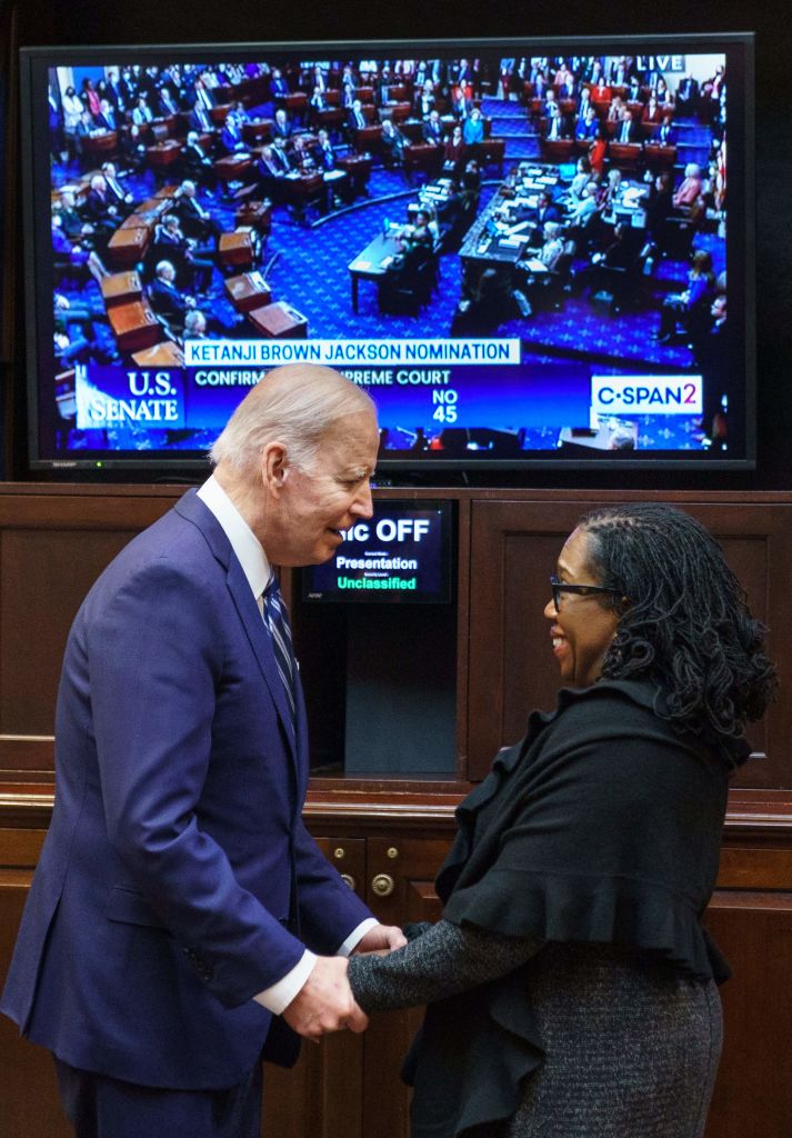 President Joe Biden Congratulates Ketanji