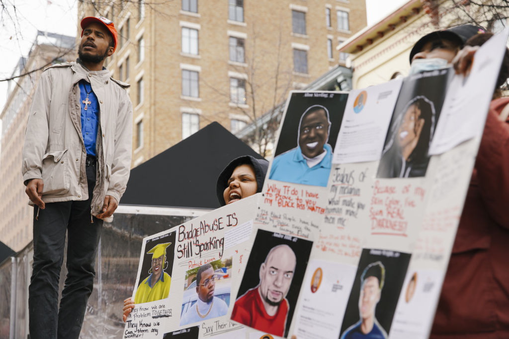 Protest against the killing of Patrick Lyoya in Michigan