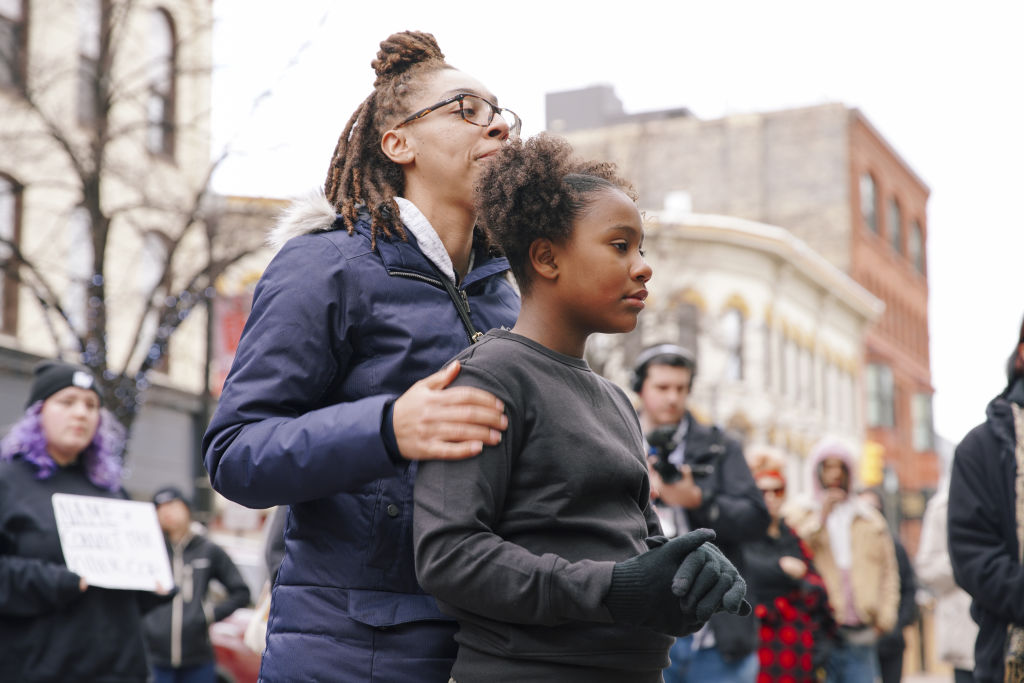 Protest against the killing of Patrick Lyoya in Michigan