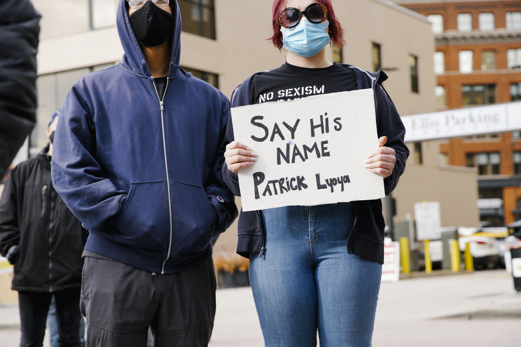 Protest against the killing of Patrick Lyoya in Michigan