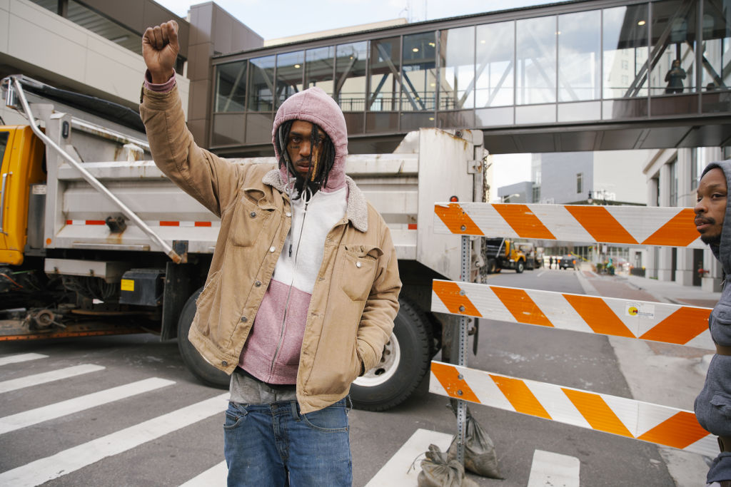 Protest against the killing of Patrick Lyoya in Michigan