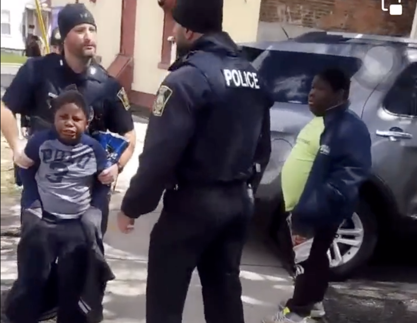 Syracuse Police detain 8 year old black boy