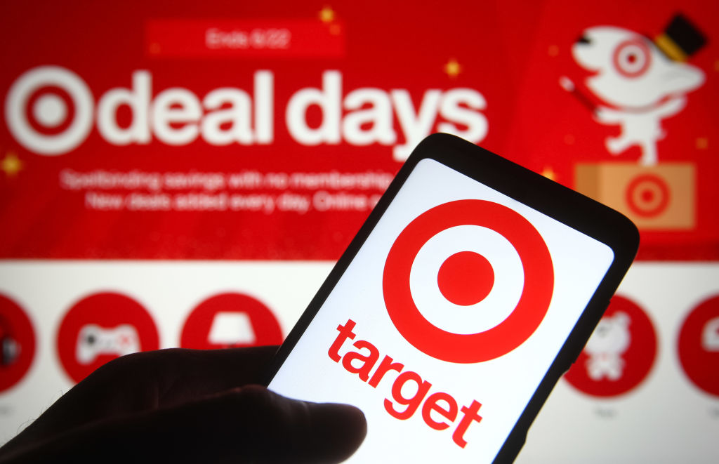 In this photo illustration a Target Corporation logo is seen...