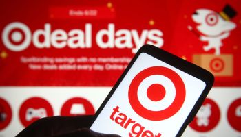 In this photo illustration a Target Corporation logo is seen...