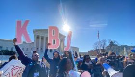 HBCU law students rallying for Ketanji Brown Jackson