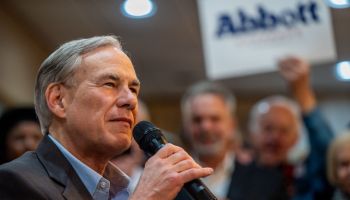 Texas Governor Abbott Campaigns For Reelection In Houston