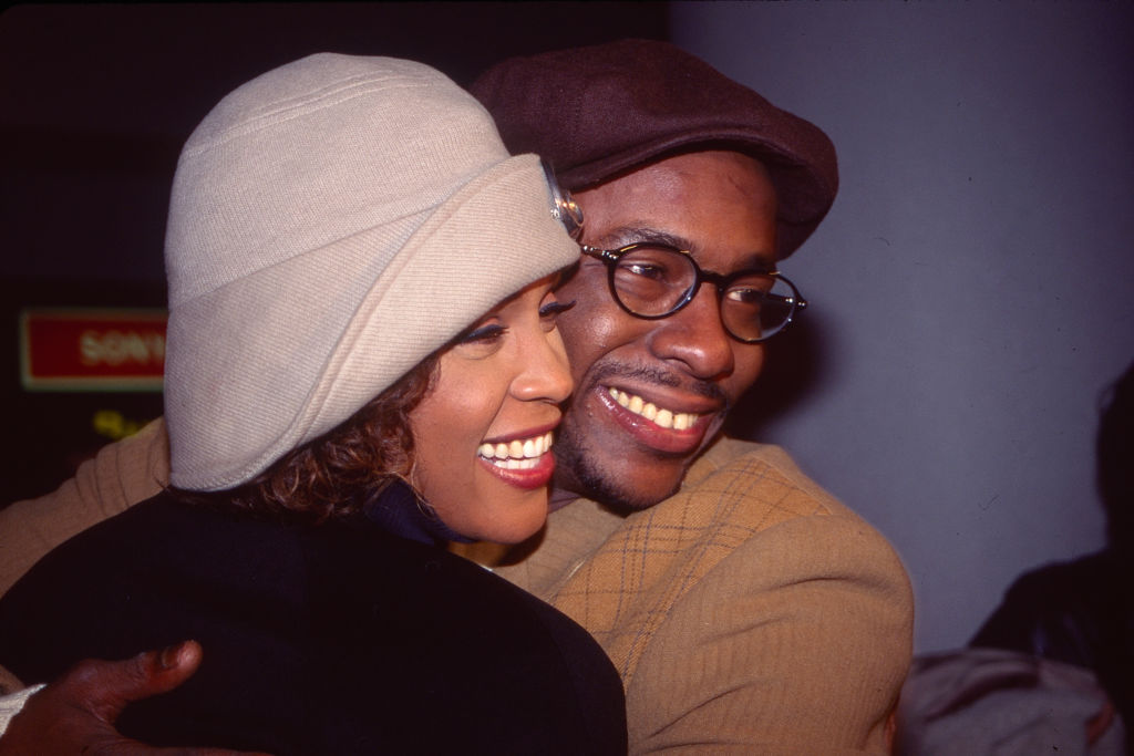 Whitney Houston and Bobby Brown