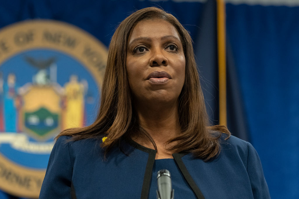 Attorney General Letitia James makes announcement about...