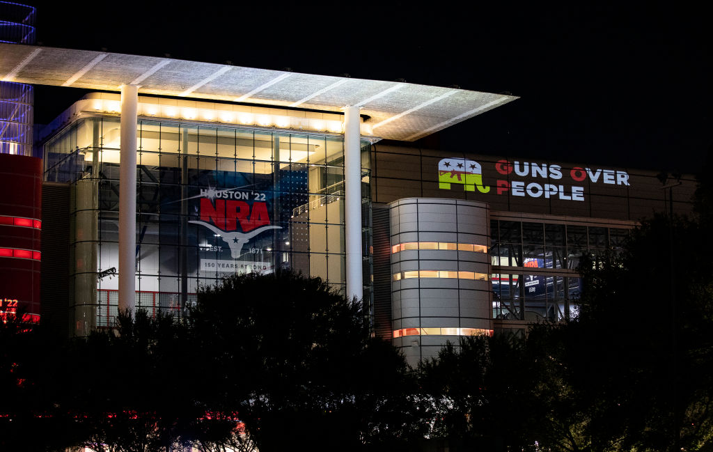 GOP: Guns Over People Projection At NRA Convention