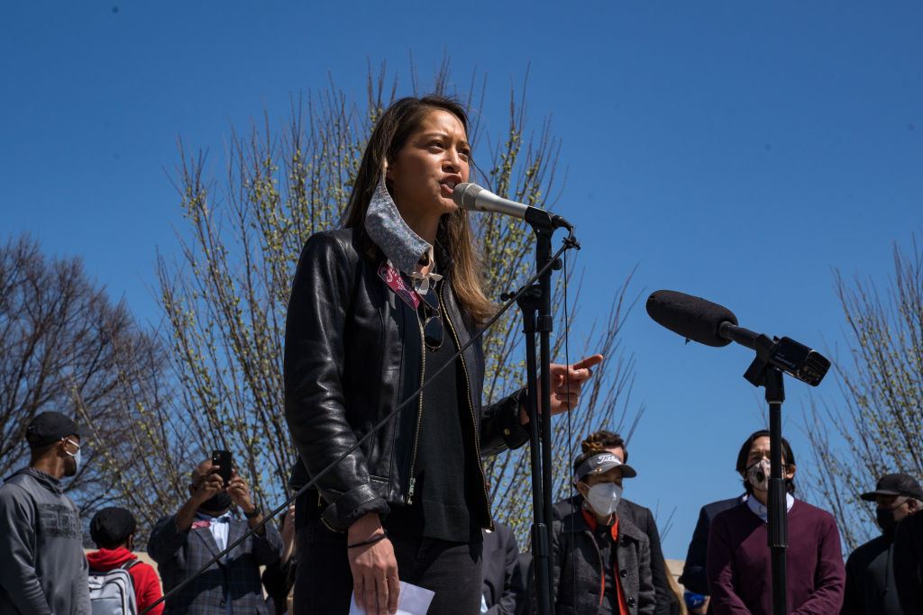 March In Solidarity With Asian Community Held In Aftermath Atlanta Killings